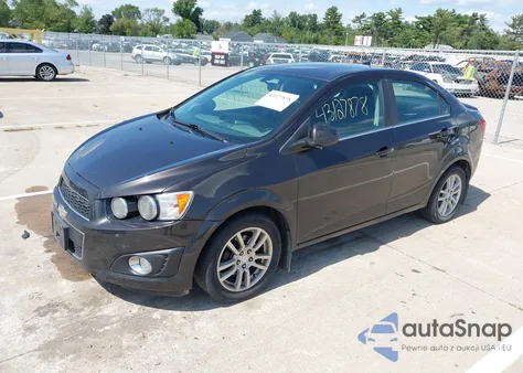 2014 Chevrolet Sonic Lt Auto из США, поврежденный, VIN 1G1JC5SH4E4233481